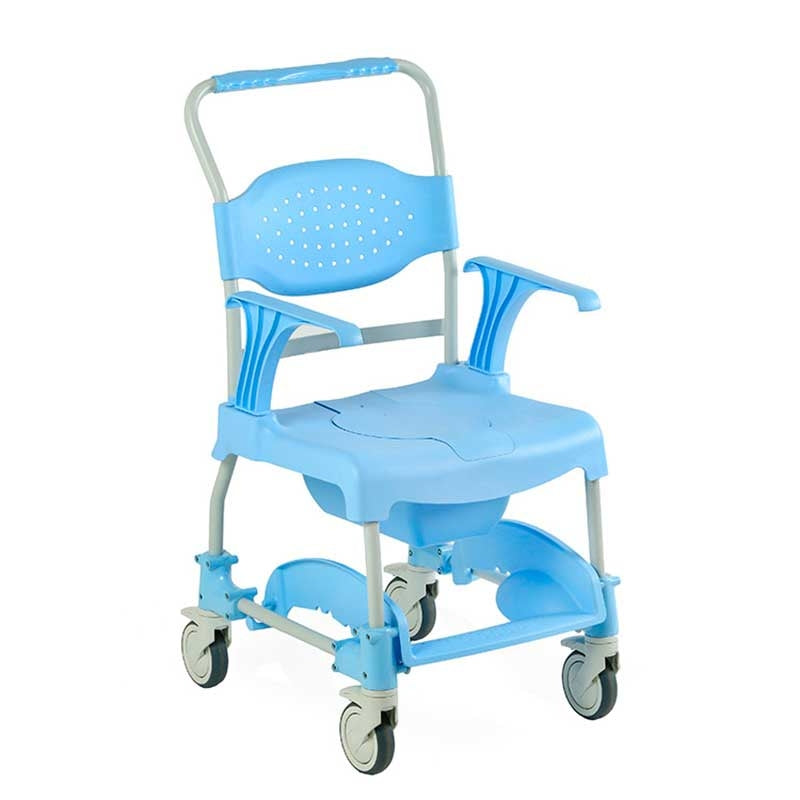 Cadeira de Rodas para Duche com Sanita — Tecnimoem
