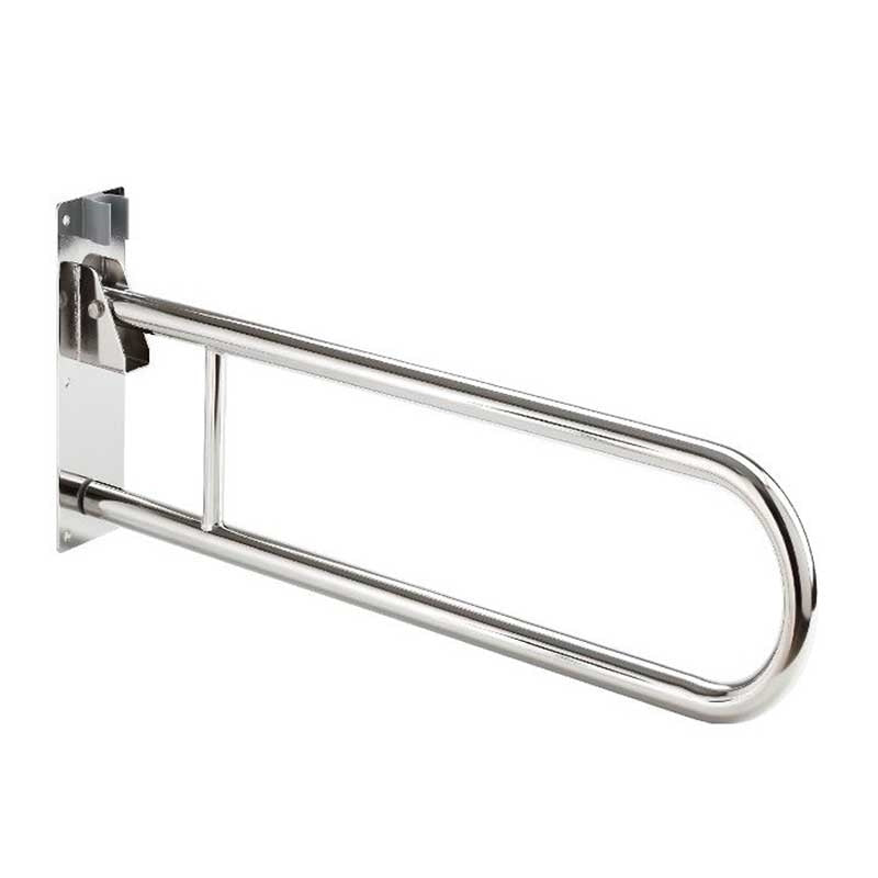 Apoio Rebatível Duplo 85cm. Aço Inoxidável