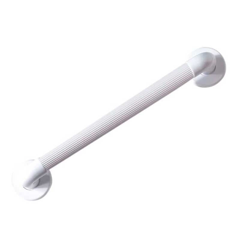 Apoio de Banho 45cm Estriado Branco — Sundo Homecare