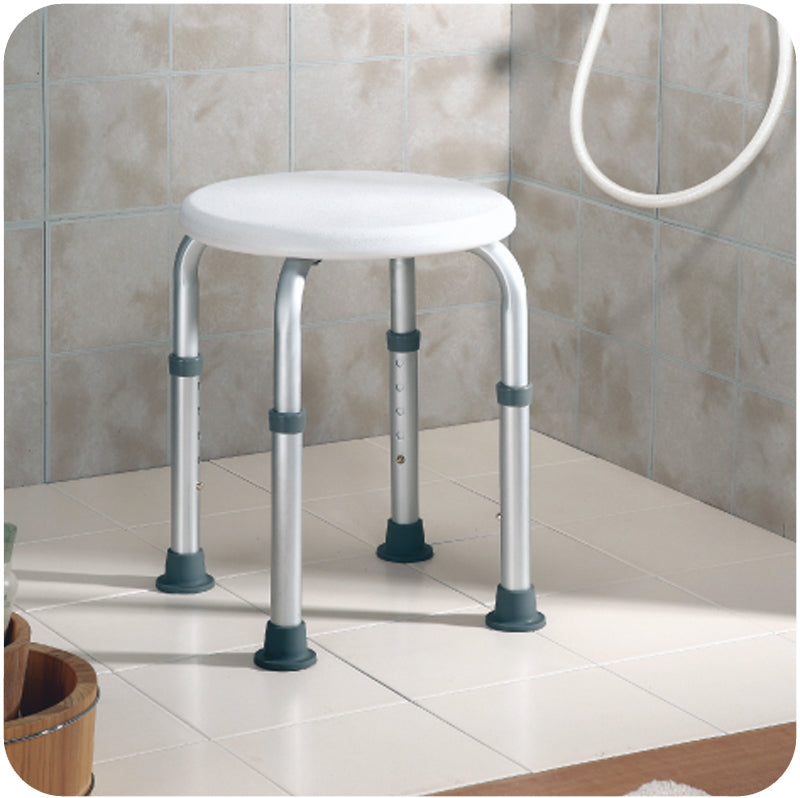 Banco de Casa de Banho de Alumínio (35-53cm.) — Sundo Homecare