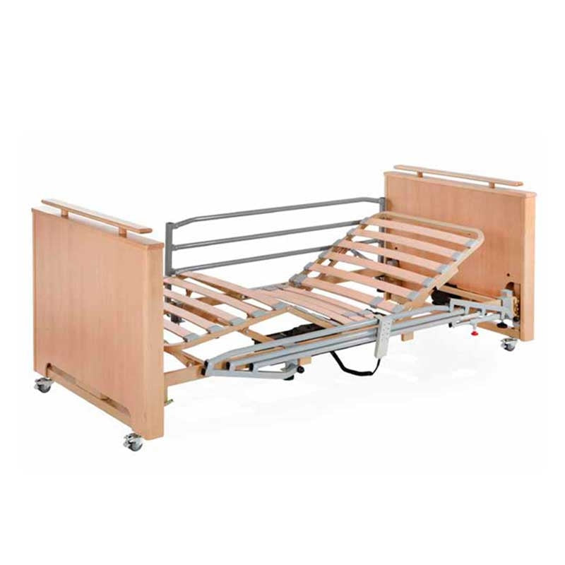 Cama Elétrica Elevável Madeira 'LOW' — Tecnimoem