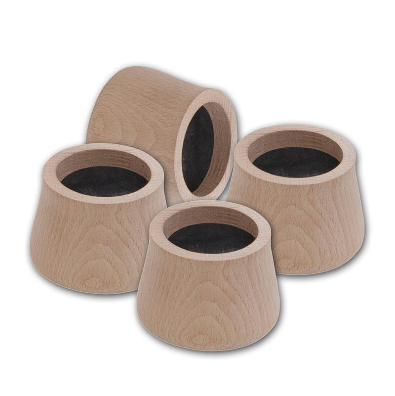 Cones de Elevação de Madeira 5cm. x 5,5Ø (4 Unidades) — Ayudas Dinámicas