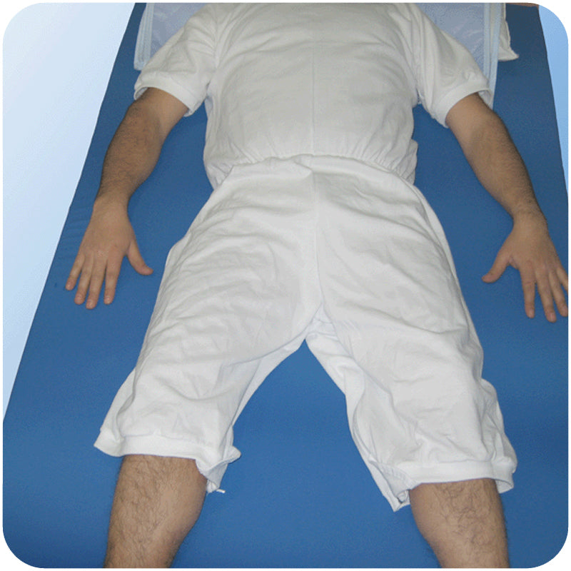 Mono Pijama M/C Entrepierna Aberta Zíper