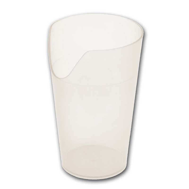 Copo Ergonómico 'Nosey' Translúcido (250ml.) — Sundo Homecare