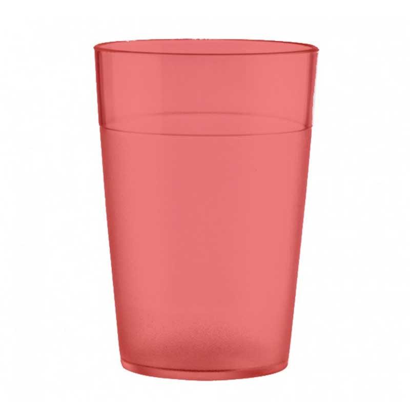 Copo Transparente de Policarbonato Cor (25cl.)