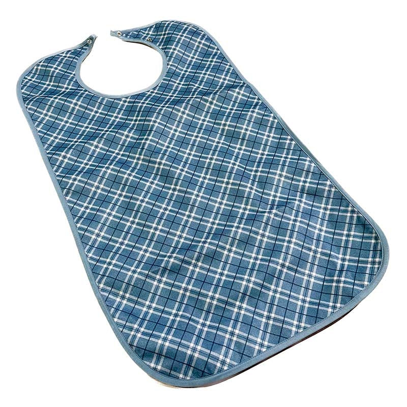 Babete Impermeável Quadriculado POL/PU 45x90 cm, 'Click' — Nin-Net