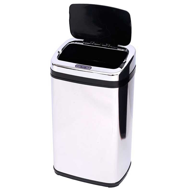 Lixeira com Sensor de Abertura Automática — Bienestar Senior