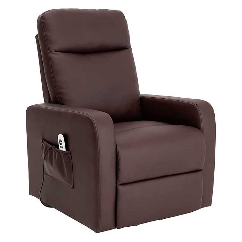 Poltrona Elevatória 'Mint' 2 Motores 'Chocolate'