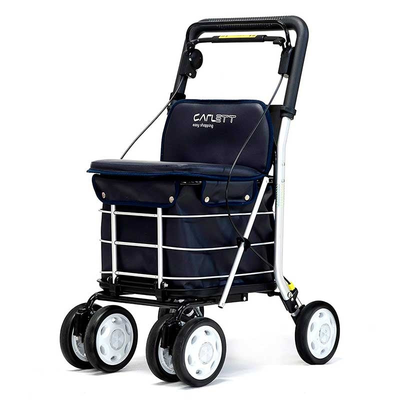 Carrinho de Compras Plegável de Alumínio — Carlett