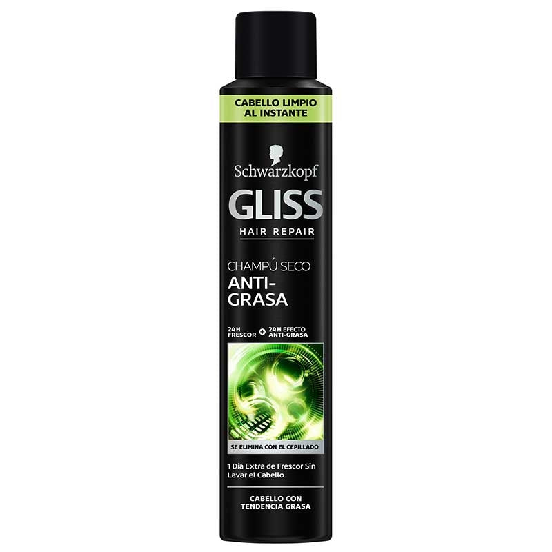 Champô Seco Antigordura Verde (200ml.) — Gliss