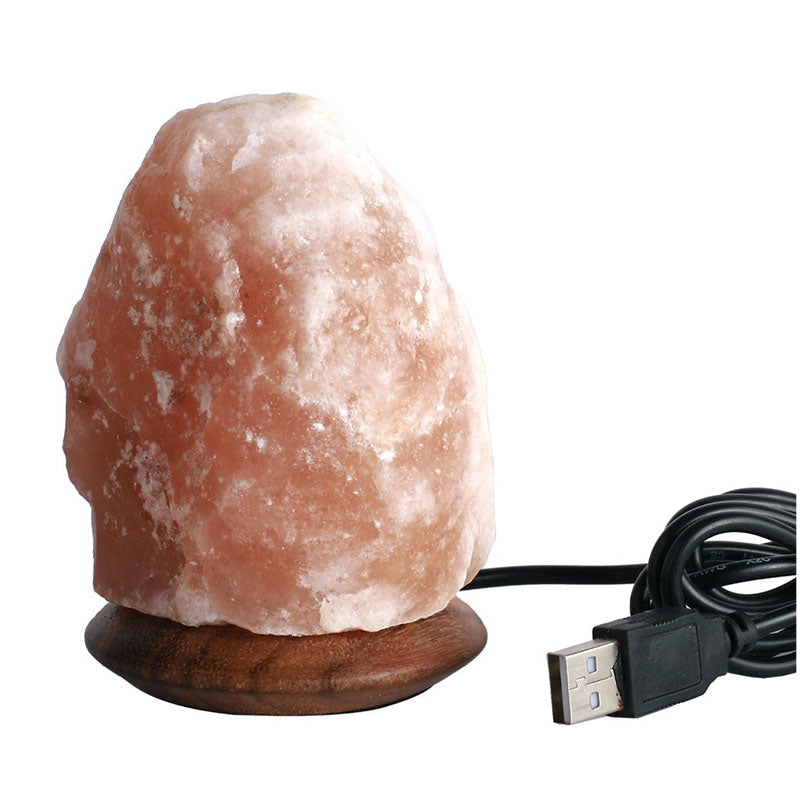 Lâmpada de Sal do Himalaya (USB) Cores — Bienestar Senior