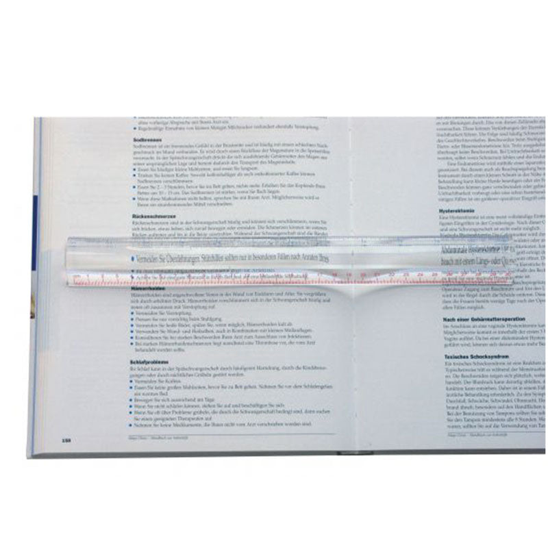Lupa Régua para Leitura (Lente Orgânica) 30cm. — Behrend