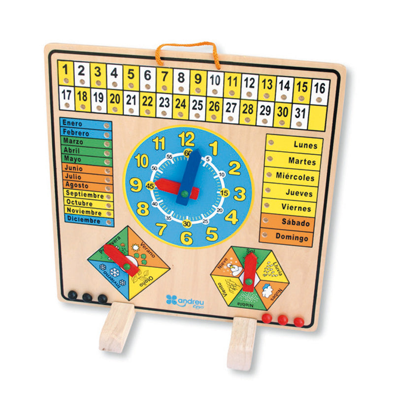 Jogo As Horas - Calendário - Tempo