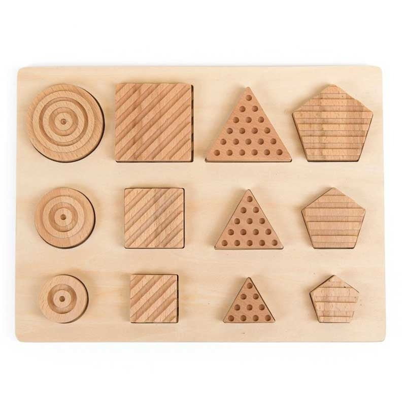 Jogo Sensorial Formas e Tamanhos