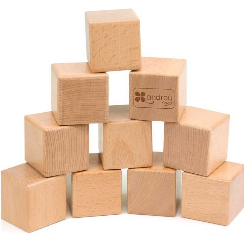 Jogo Cubos Sensoriais com Som — Andreu Toys