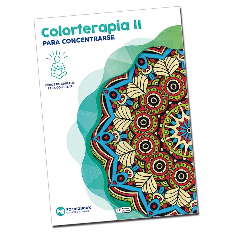 Livro Exercícios Mentais: Colorterapia II 'Concentrar-se'