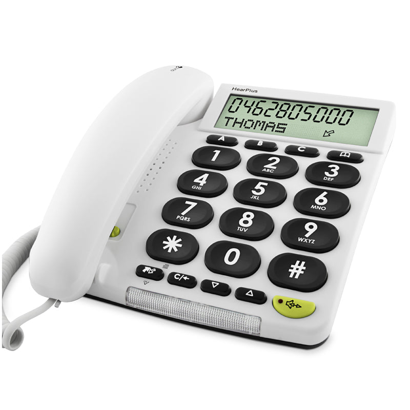 Telefone (Doro HearPlus 313CI) Teclas Grandes Amplificado — Doro