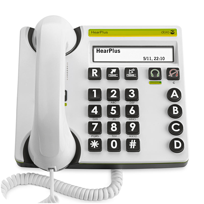 Telefone (Doro 317CI) Amplificado com Ecrã