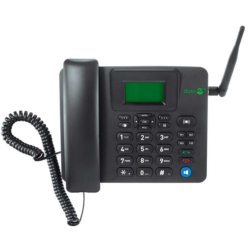 Telefone (Doro 4100H) de Secretária 4G — Doro