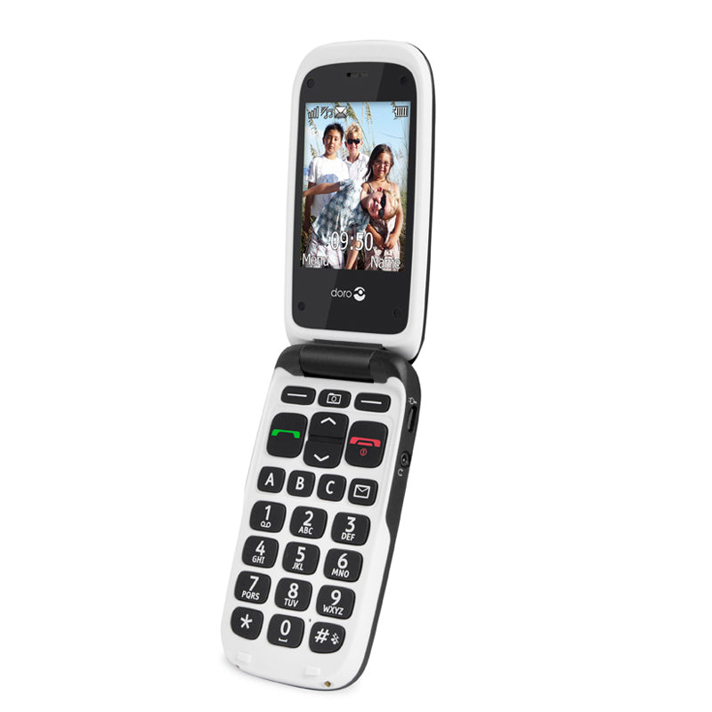 Telemóvel (Doro PhoneEasy 612) Teclas Grandes, Tapa +Câmara — Doro