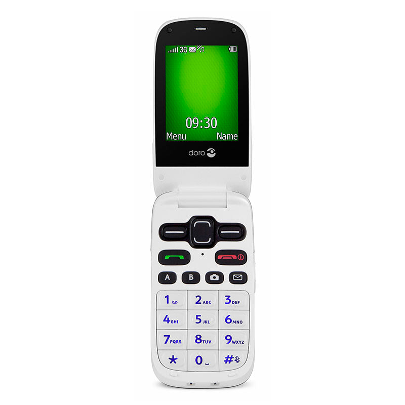 Telemóvel (Doro PhoneEasy 621) com Tampa -Borgonha- — Doro