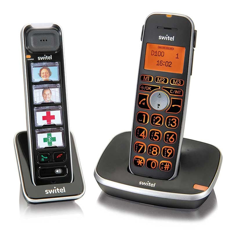Telefone Sem Fios Amplificado Duo e Teclas Fotográficas VITA
