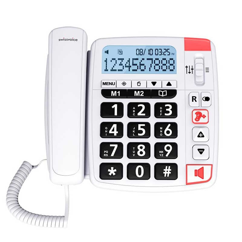 Telefone Amplificado com Fotos Xtra 1150 — SwissVoice