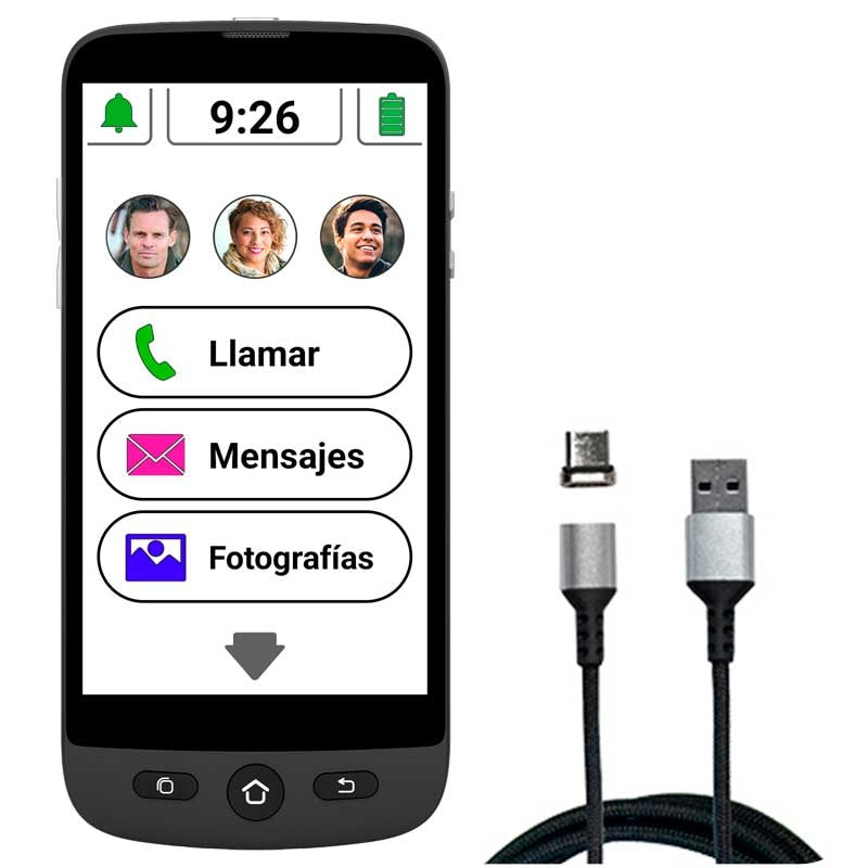 Telefone Smartphone Swissvoice S510-M (Carga Magnética)