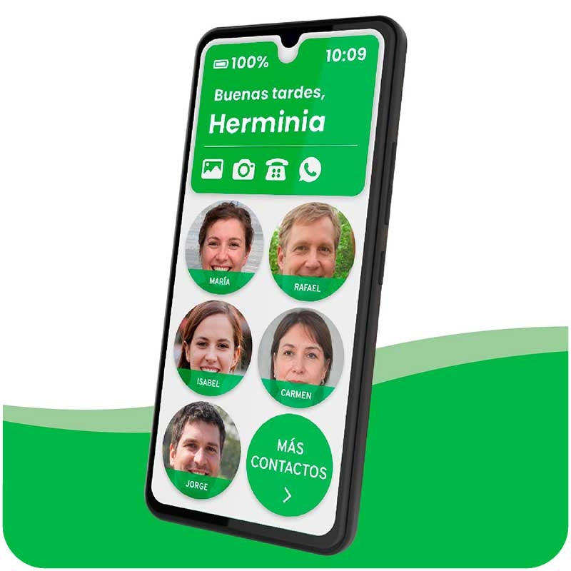 Telefone Smartphone Maximiliana Localizador-Videollamada — Bienestar Senior