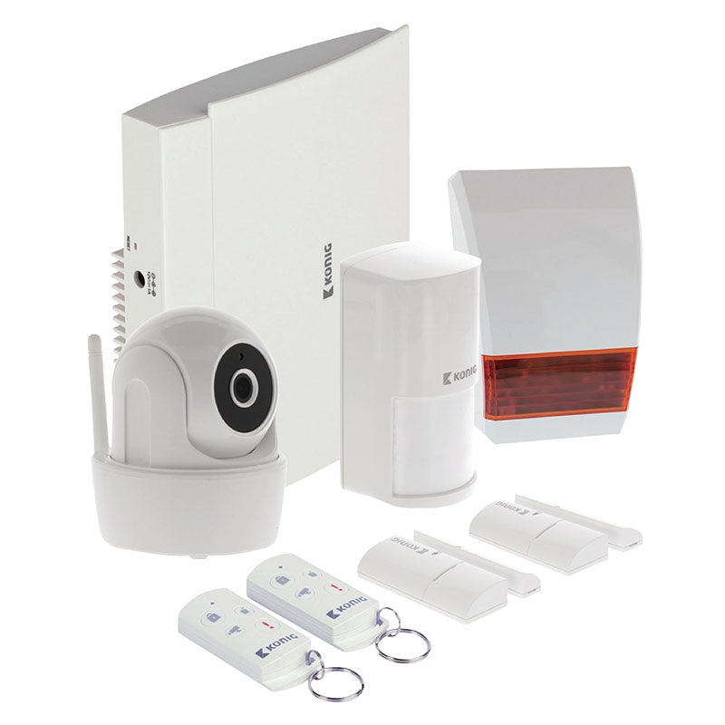 Kit de Alarme de Segurança Sem Taxa — König