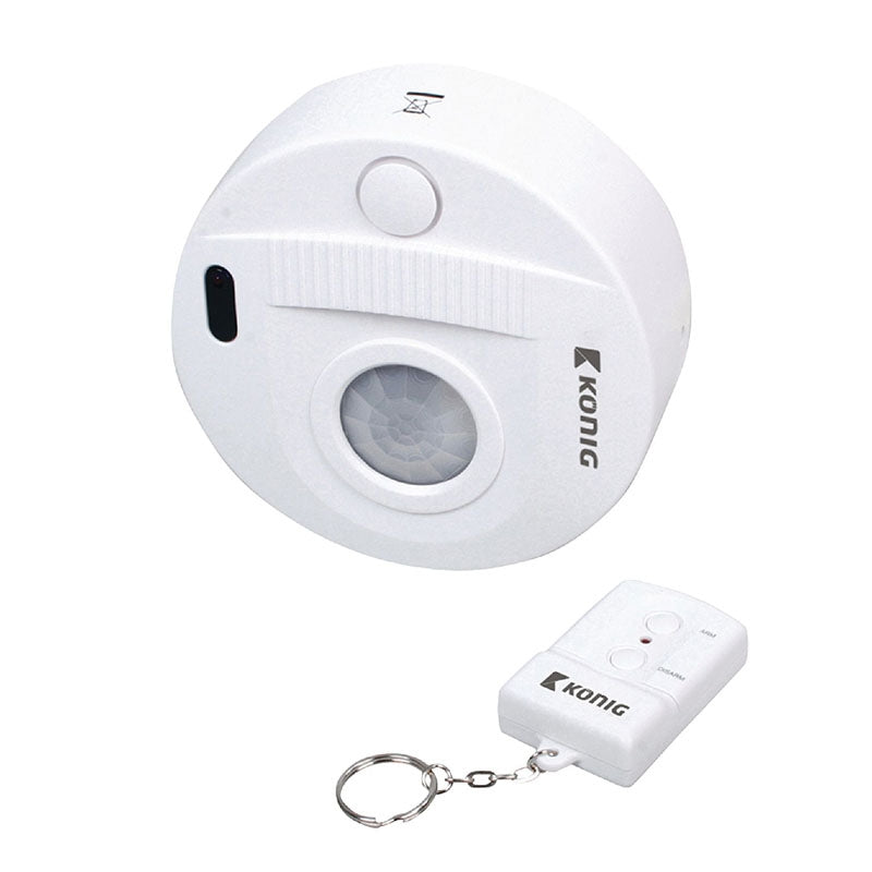 Detector de Movimento de Tecto com Alarme — König