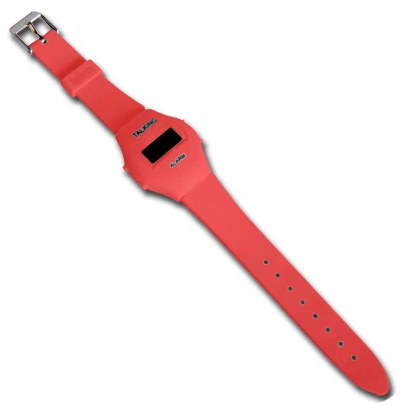Relógio de Pulso Falante 'Colors' - Vermelho — Kero