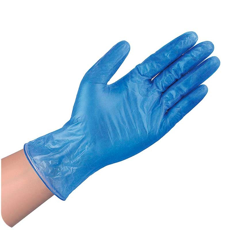 Luvas de Vinil Azul S/Polvo 4,5gr. (100uds.) — Bienestar Senior